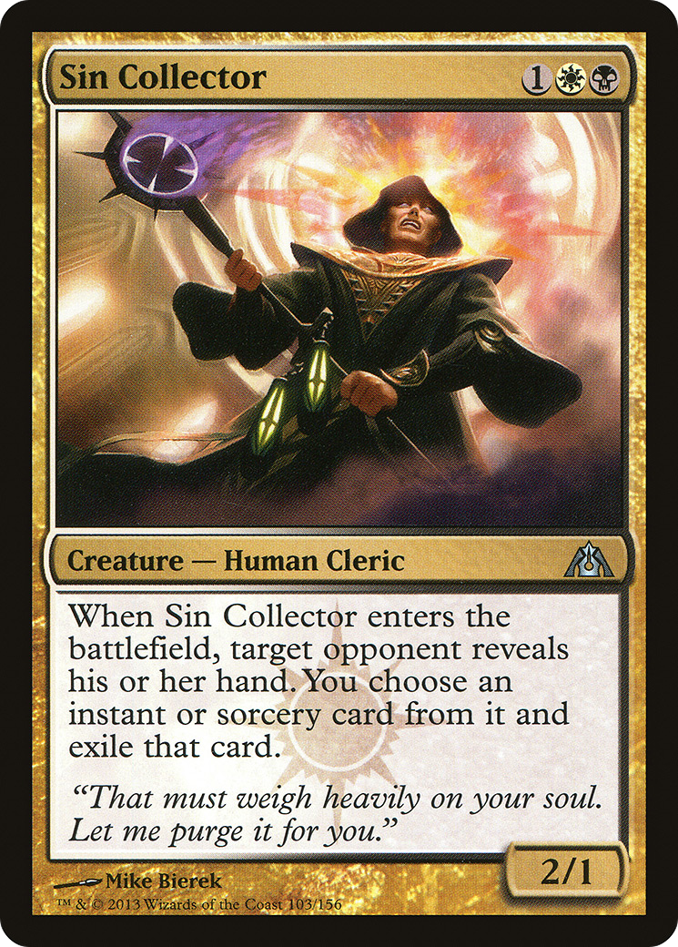 Sin Collector (DGM) 103 - WZRD TCG