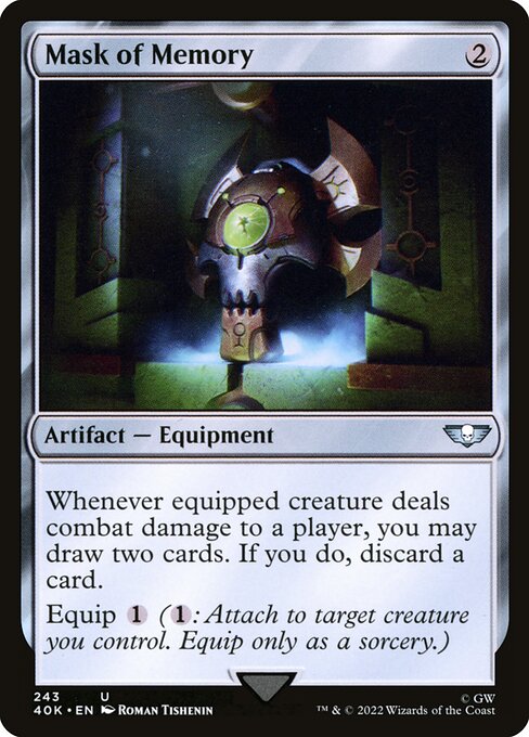 Mask of Memory front