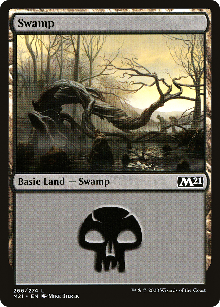 Swamp (M21) 266 - WZRD TCG
