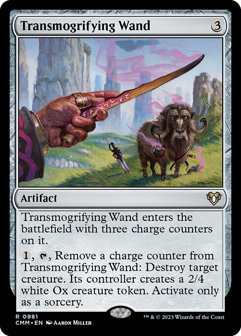 Transmogrifying Wand front