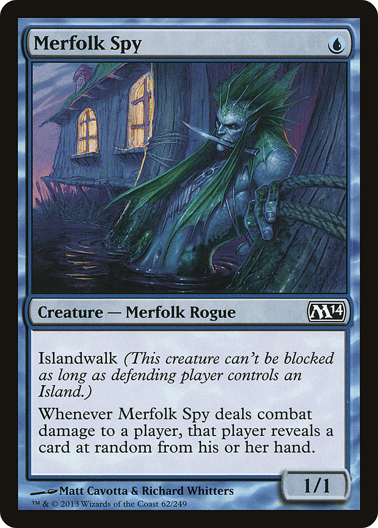 Merfolk Spy (M14) 62