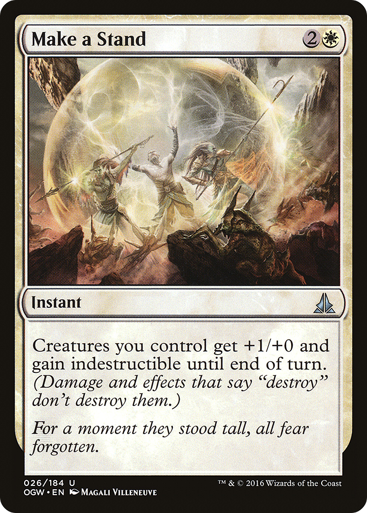 Make a Stand (OGW) 26 - WZRD TCG