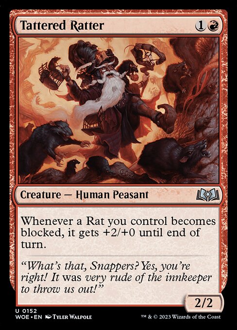 Tattered Ratter front