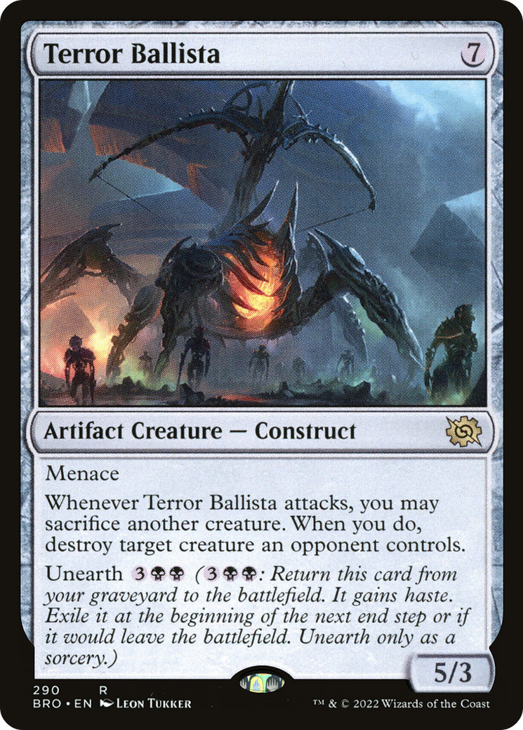 Terror Ballista (BRO) 290 - WZRD TCG