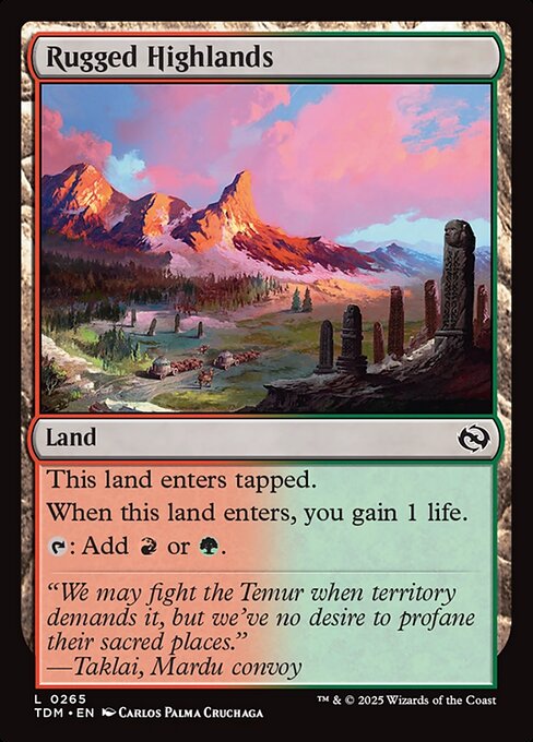 Rugged Highlands front