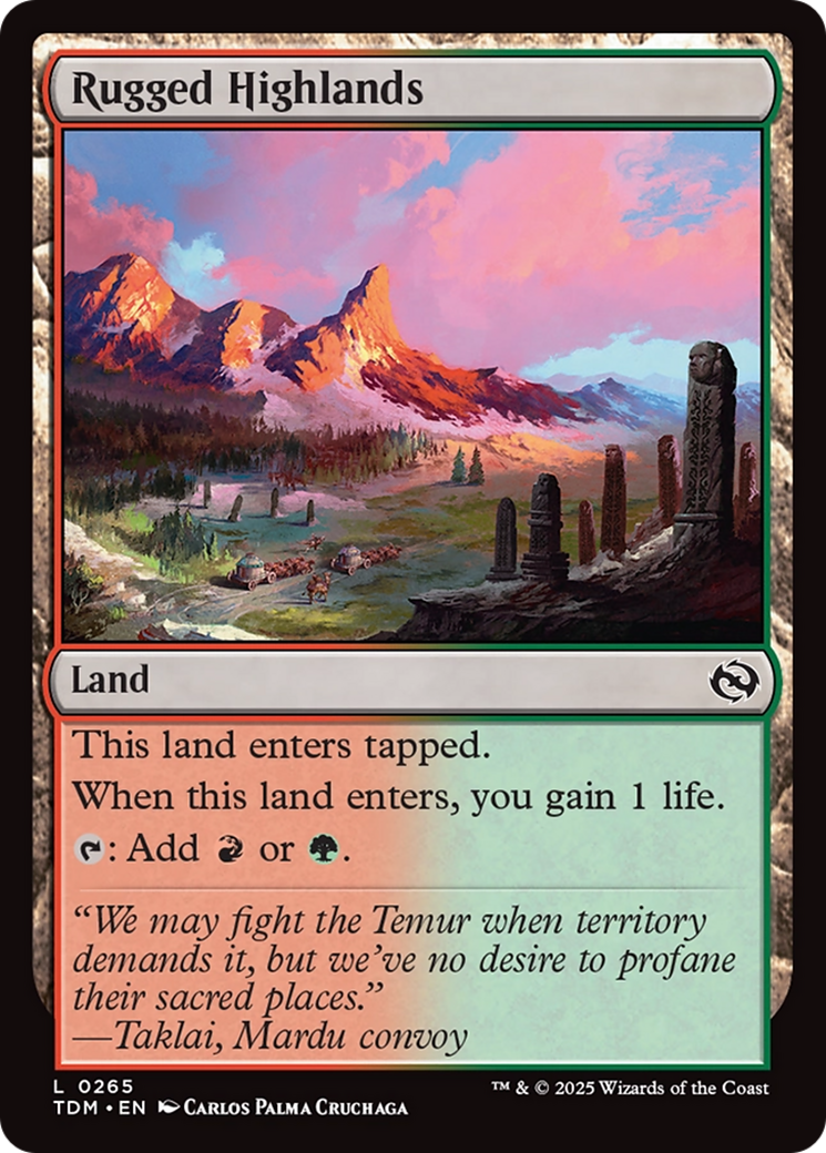 Rugged Highlands (TDM) 265 - WZRD TCG