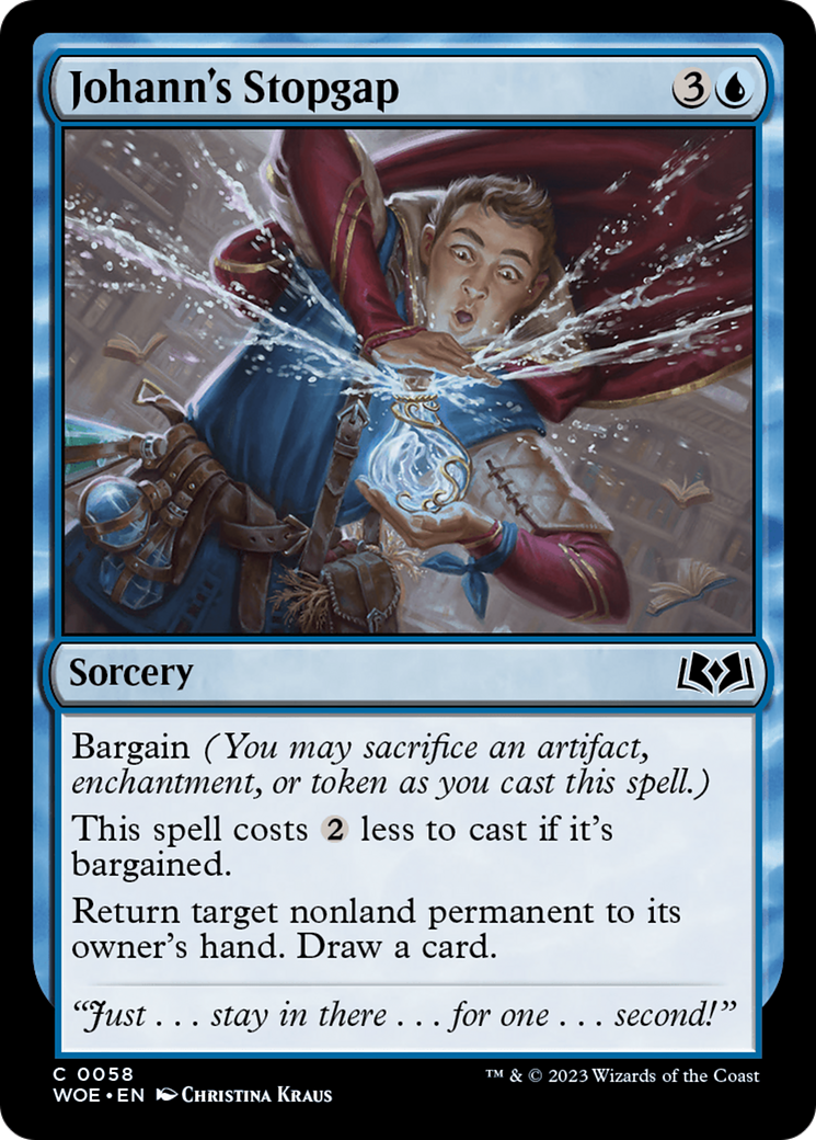 Johann's Stopgap (WOE) 58 - WZRD TCG