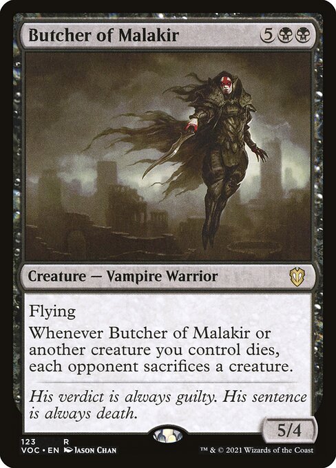 Butcher of Malakir front