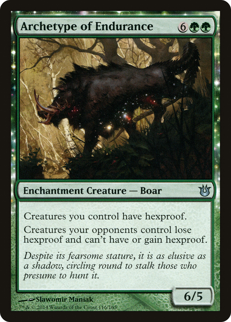 Archetype of Endurance (BNG) 116 - WZRD TCG