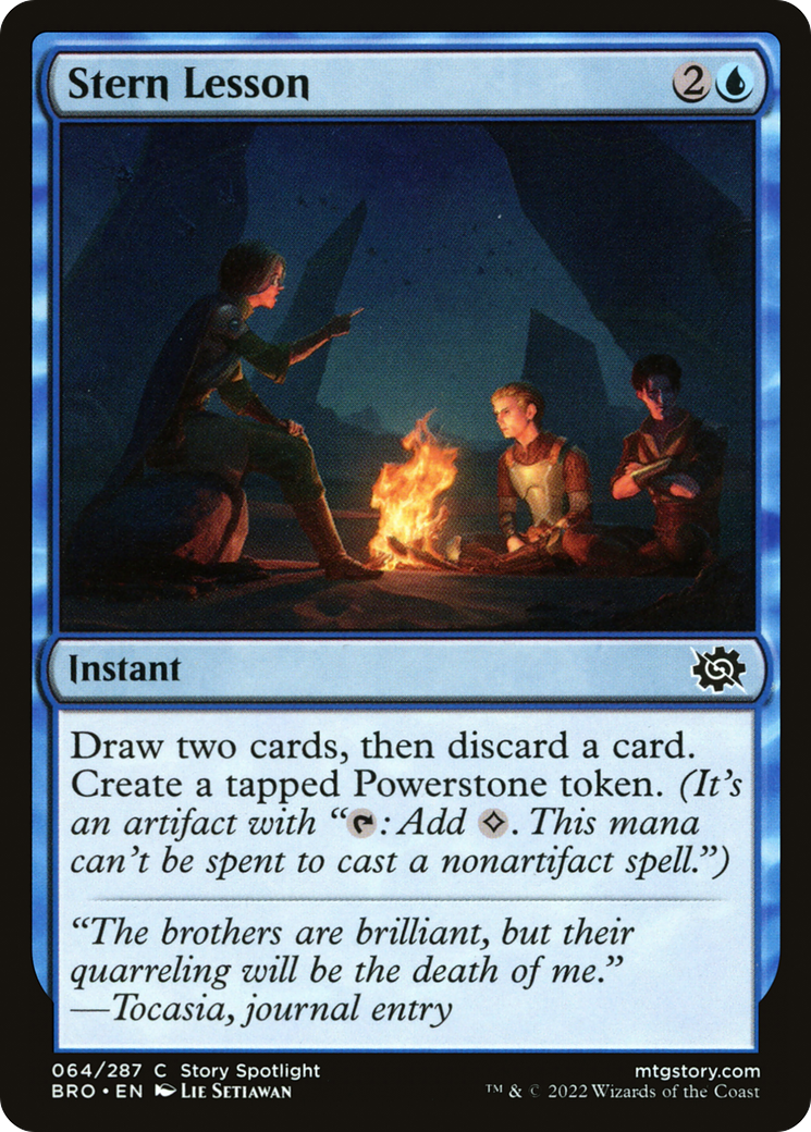 Stern Lesson (BRO) 64 - WZRD TCG