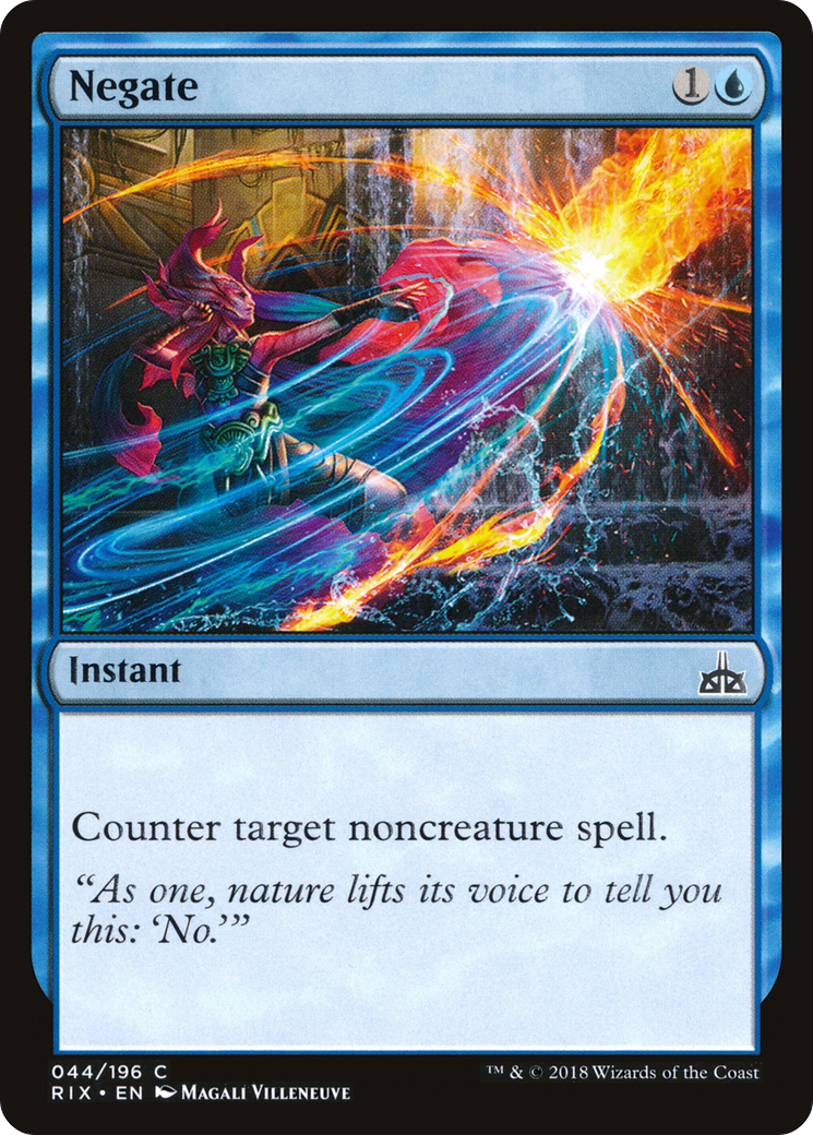 Negate (RIX) 44 - WZRD TCG