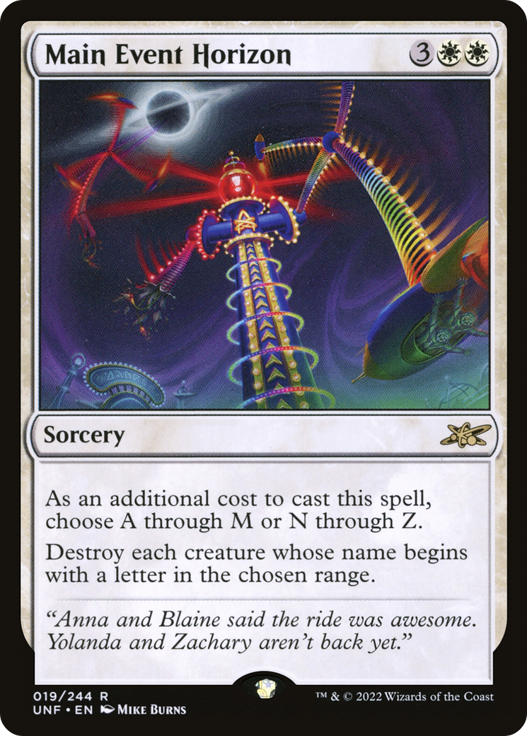 Main Event Horizon (UNF) 19