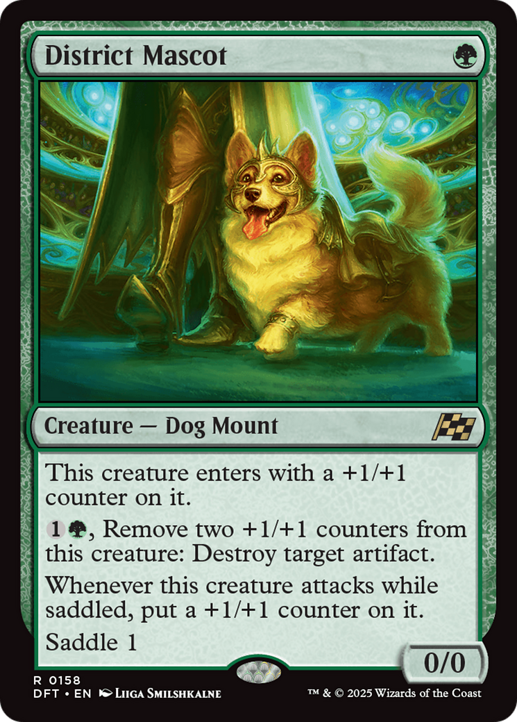 District Mascot (DFT) 158 - WZRD TCG