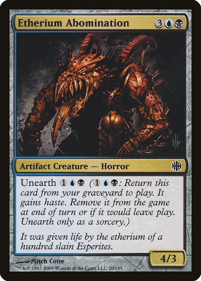 Etherium Abomination, ARB, 20, NM, Foil