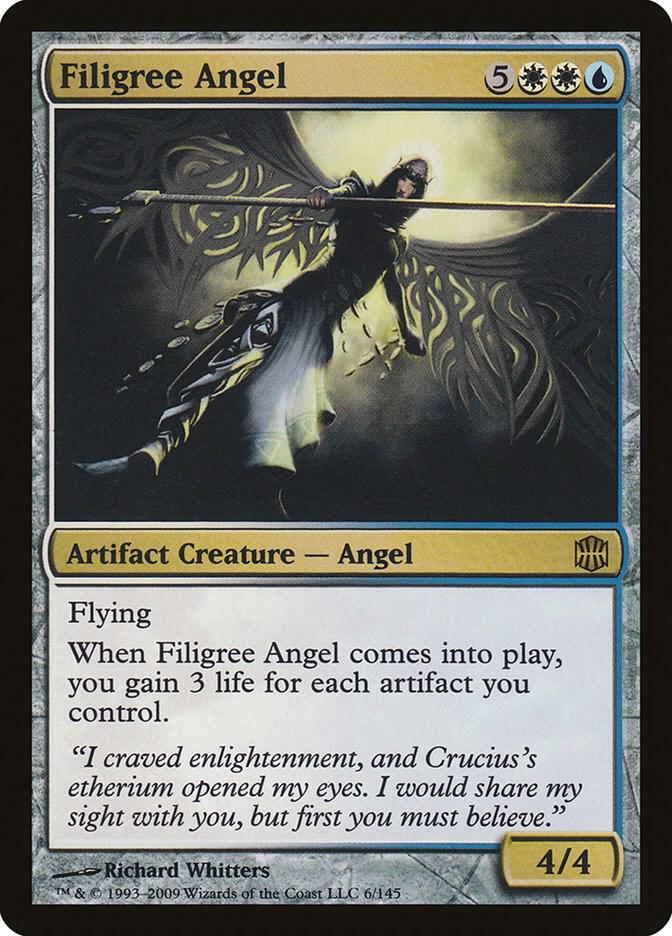 Filigree Angel, ARB, 6, NM, Foil