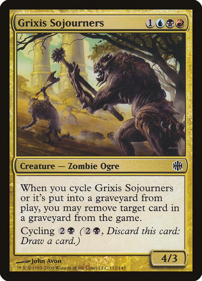Grixis Sojourners, ARB, 112, NM, Foil