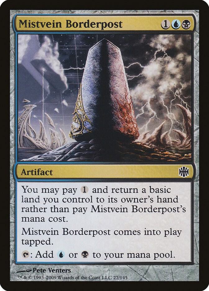 Mistvein Borderpost, ARB, 27, NM, Foil
