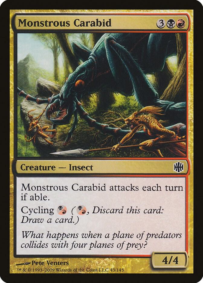 Monstrous Carabid, ARB, 43, NM, Foil