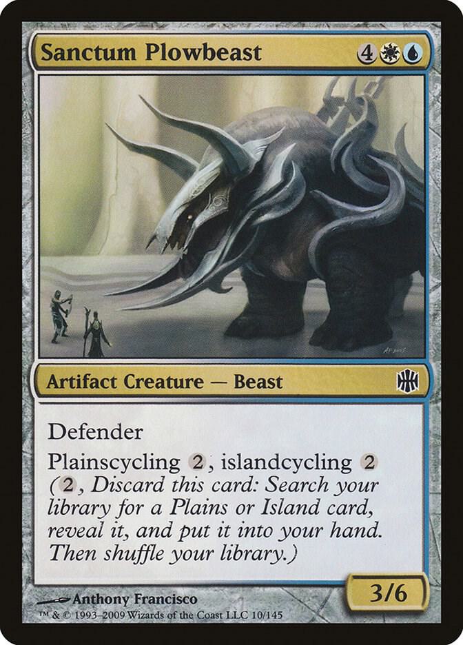 Sanctum Plowbeast, ARB, 10, NM, Foil