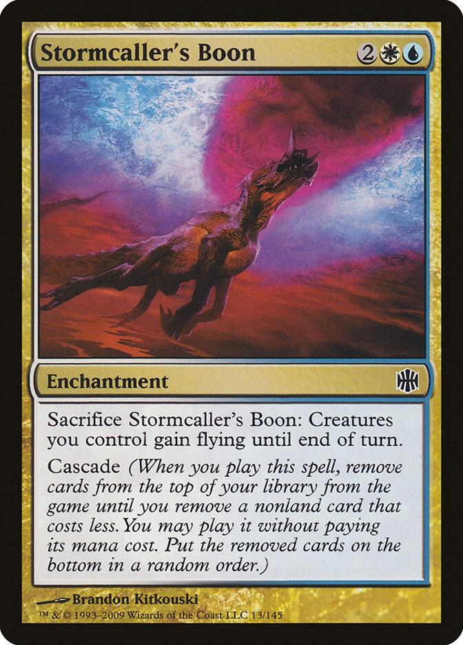 Stormcaller's Boon, ARB, 13, NM, Foil