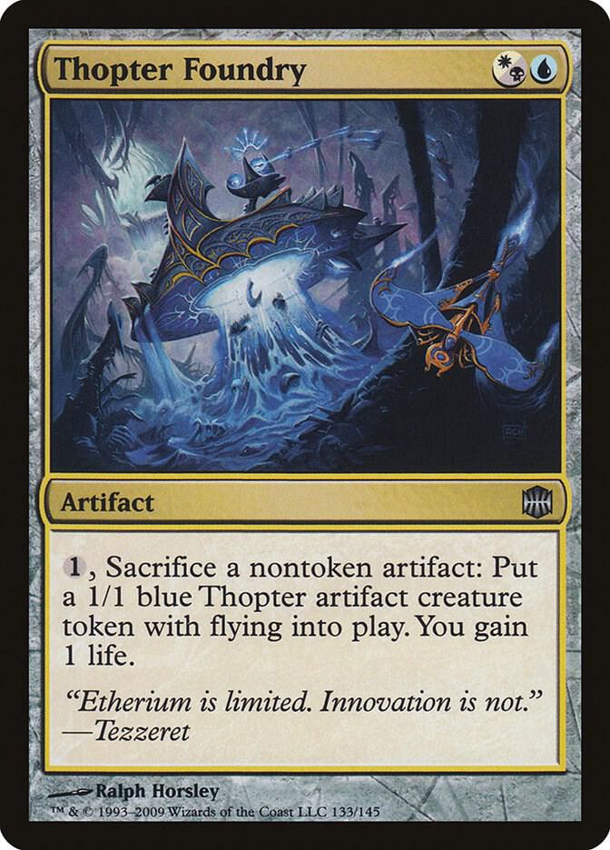 Thopter Foundry,, 133, Near Mint, Foil
