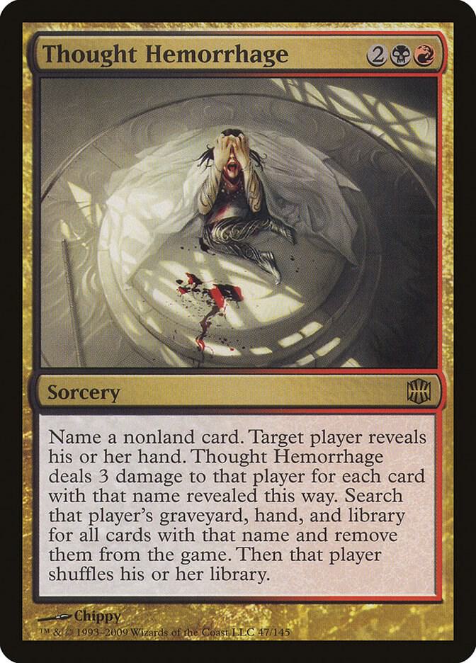Thought Hemorrhage, ARB, 47, NM