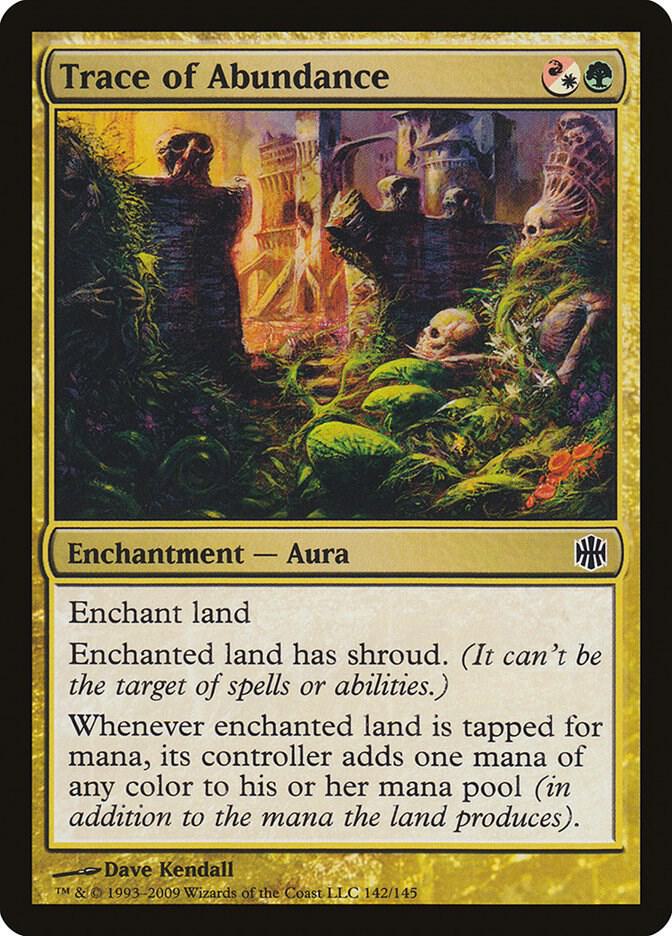 Trace of Abundance, ARB, 142, NM, Foil