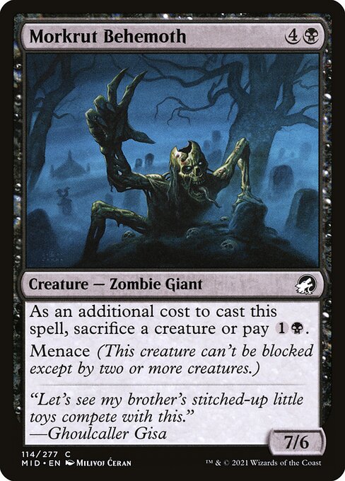 Morkrut Behemoth front