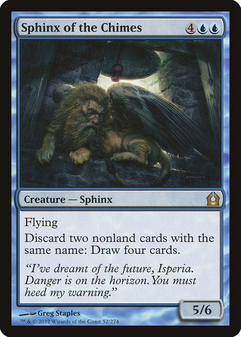 Sphinx of the Chimes front
