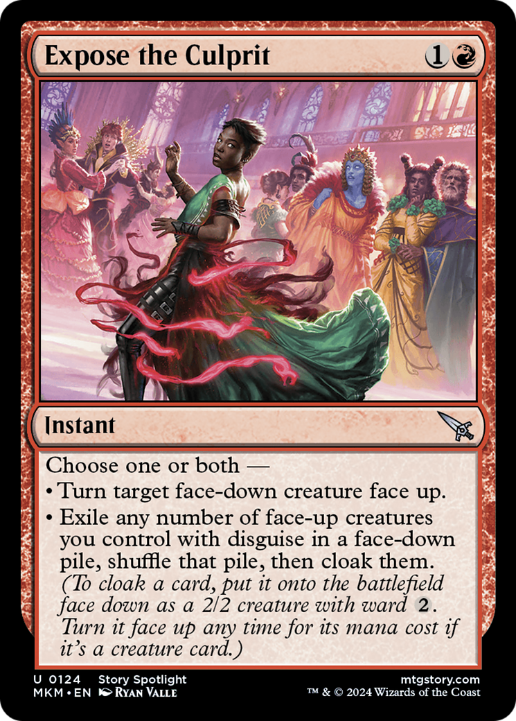 Expose the Culprit (MKM) 124 - WZRD TCG