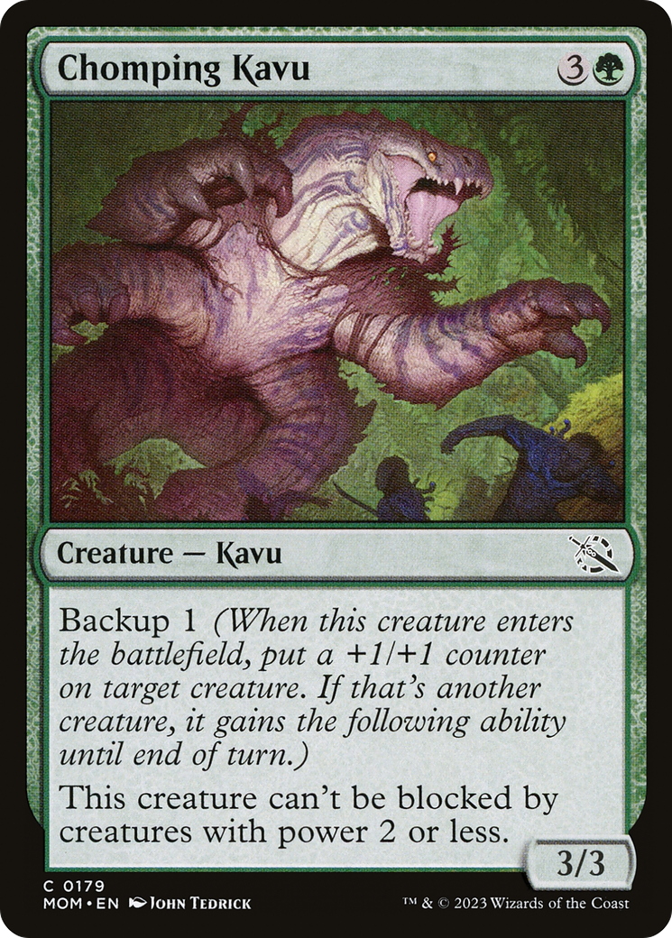 Chomping Kavu (MOM) 179 - WZRD TCG