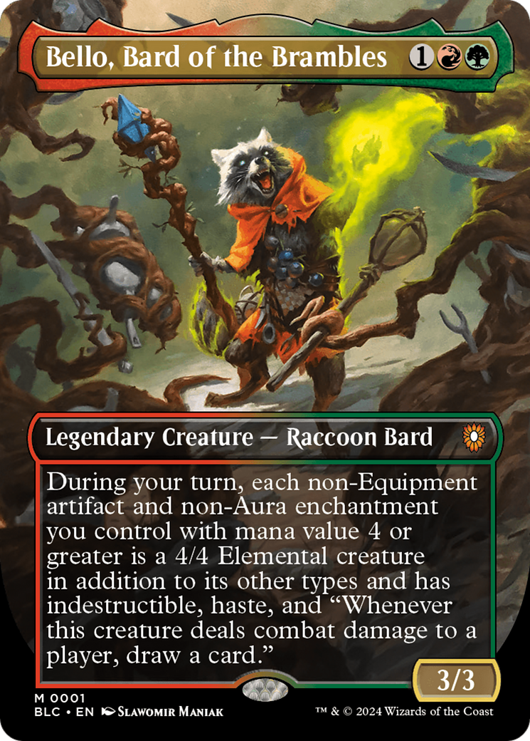 Bello, Bard of the Brambles (BLC) 1 - WZRD TCG