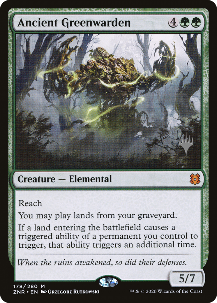 Ancient Greenwarden (PZNR) 178p