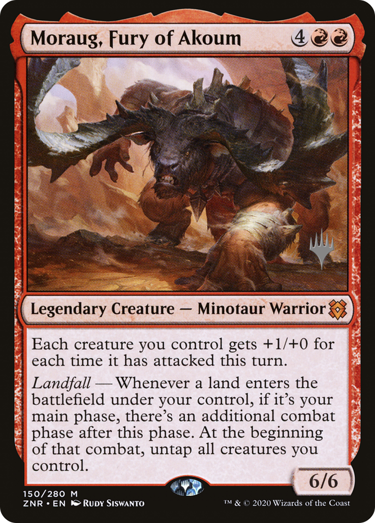 Moraug, Fury of Akoum (PZNR) 150p