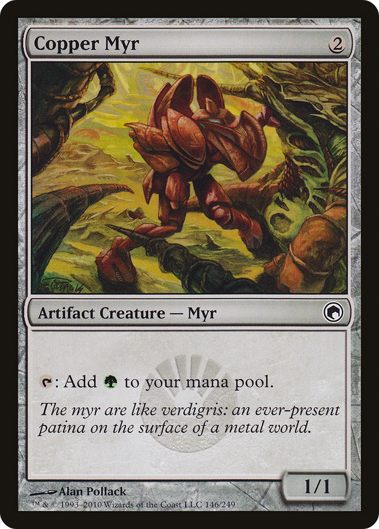 Copper Myr (SOM) 146 - WZRD TCG
