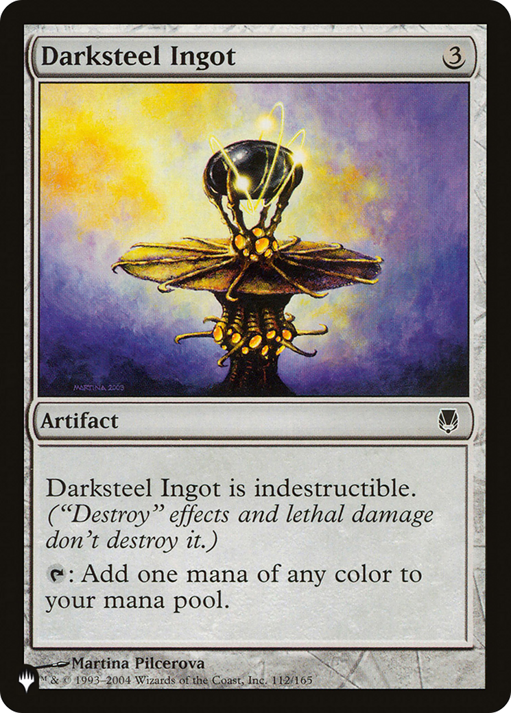 Darksteel Ingot (PLST) DST-112 - WZRD TCG