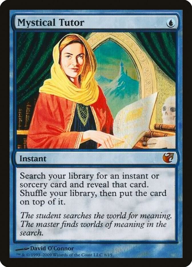 Mystical Tutor,, 8, Near Mint, Foil