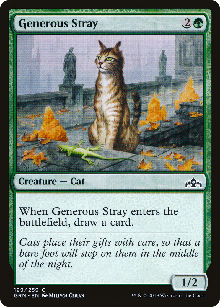 Generous Stray (GRN) 129 - WZRD TCG