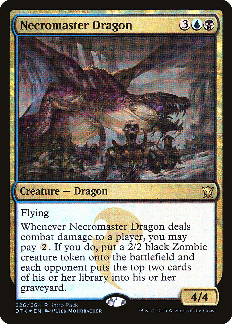 Necromaster Dragon (PDTK) 226 - WZRD TCG