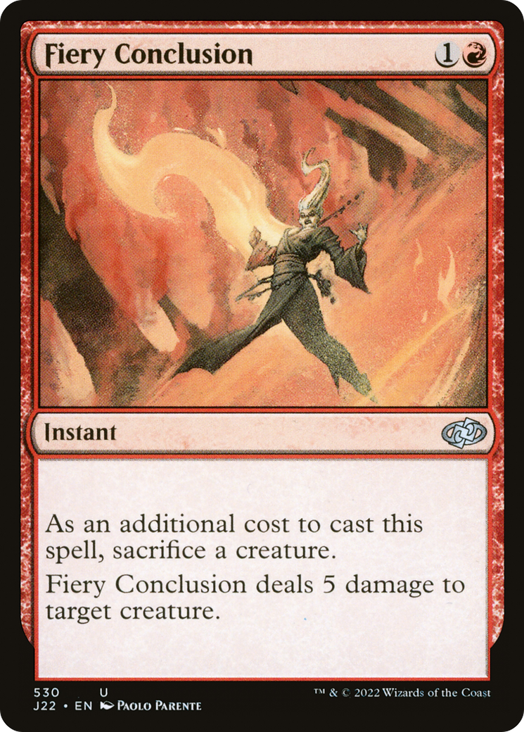 Fiery Conclusion (J22) 530 - WZRD TCG