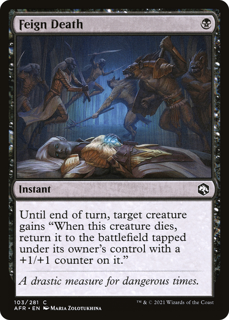 Feign Death (AFR) 103
