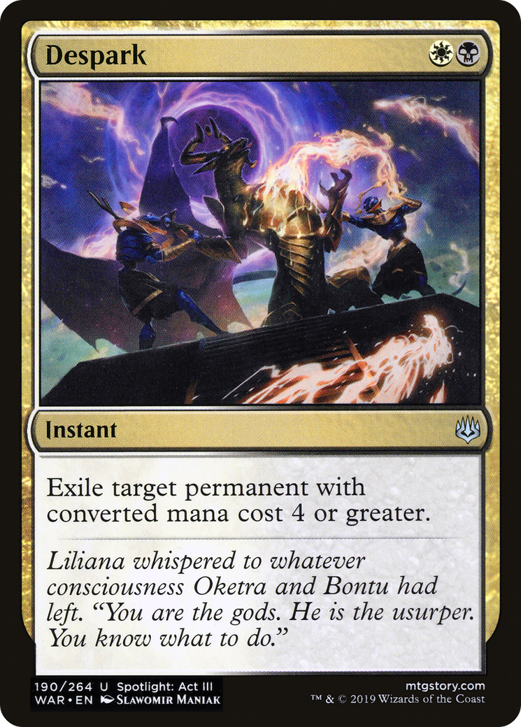Despark (WAR) 190 - WZRD TCG