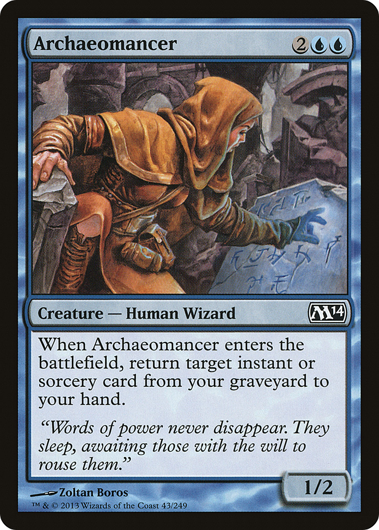 Archaeomancer (M14) 43 - WZRD TCG