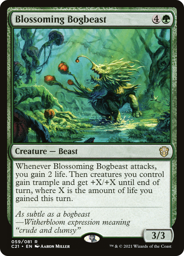 Blossoming Bogbeast (C21) 59