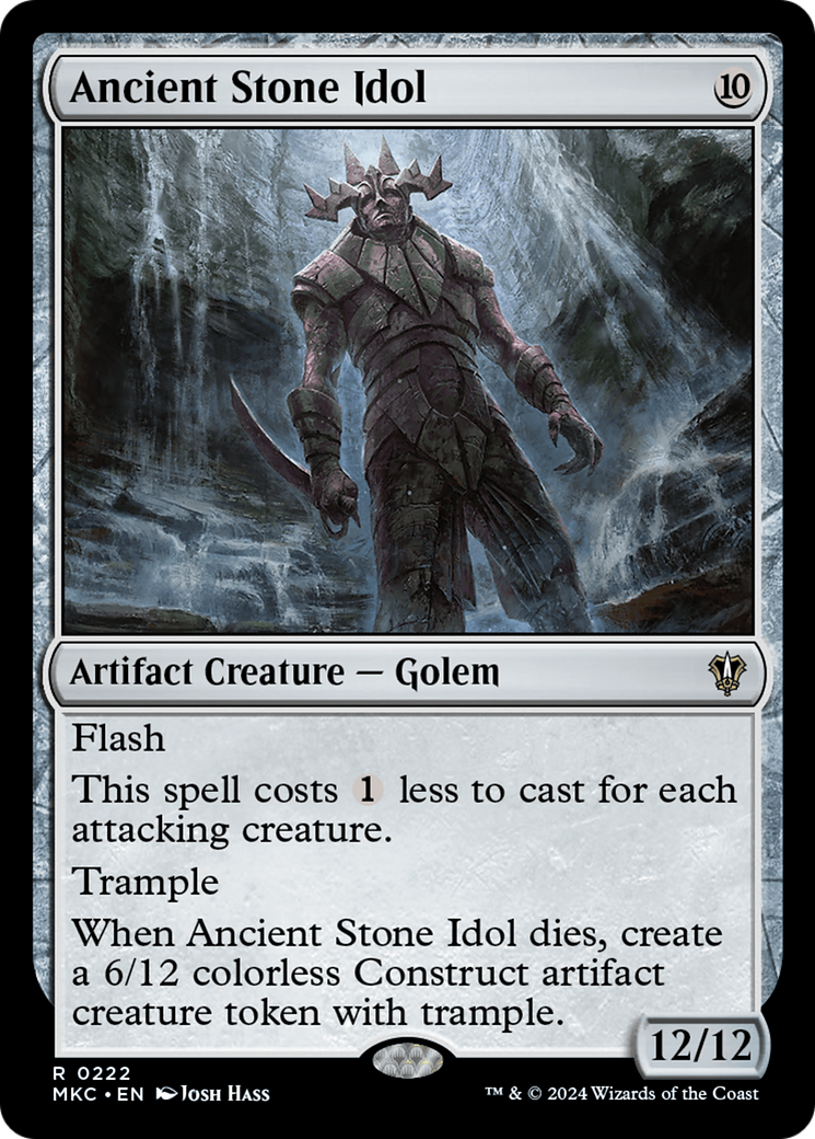 Ancient Stone Idol (MKC) 222 - WZRD TCG