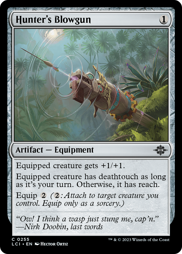Hunter's Blowgun (LCI) 255 - WZRD TCG