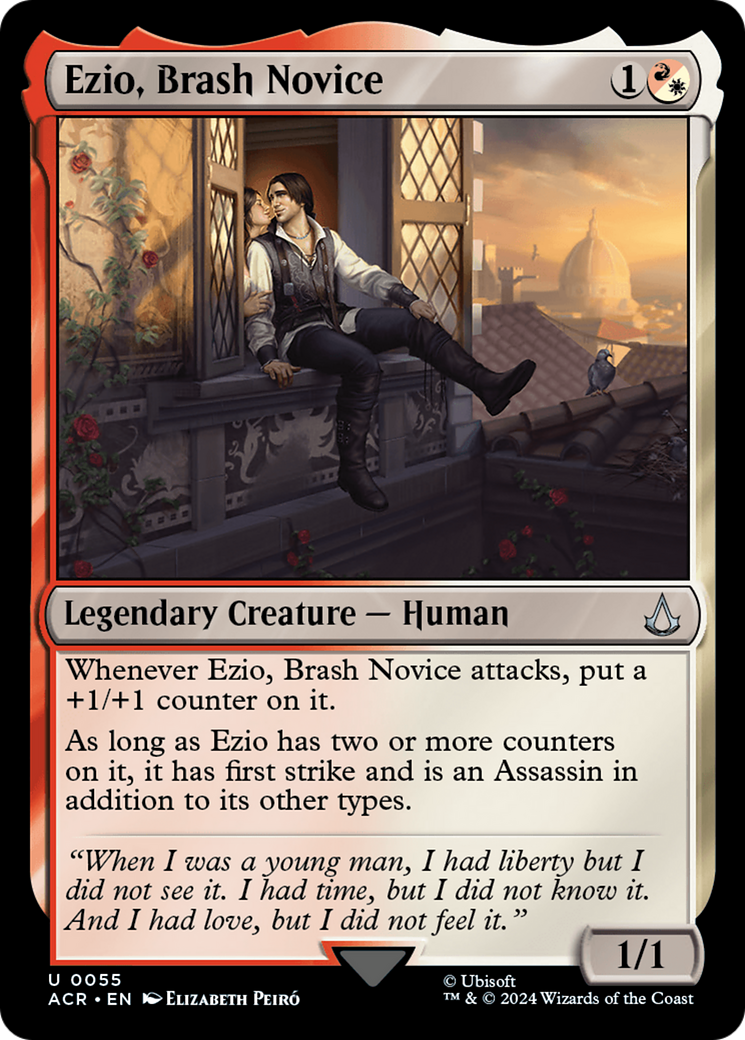Ezio, Brash Novice (ACR) 55 - WZRD TCG