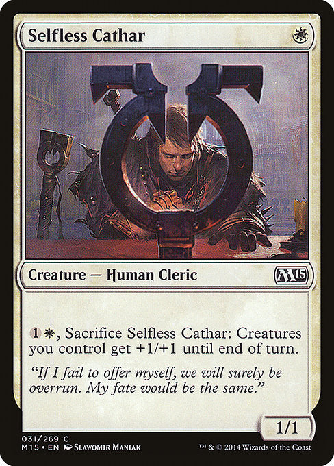 Selfless Cathar front