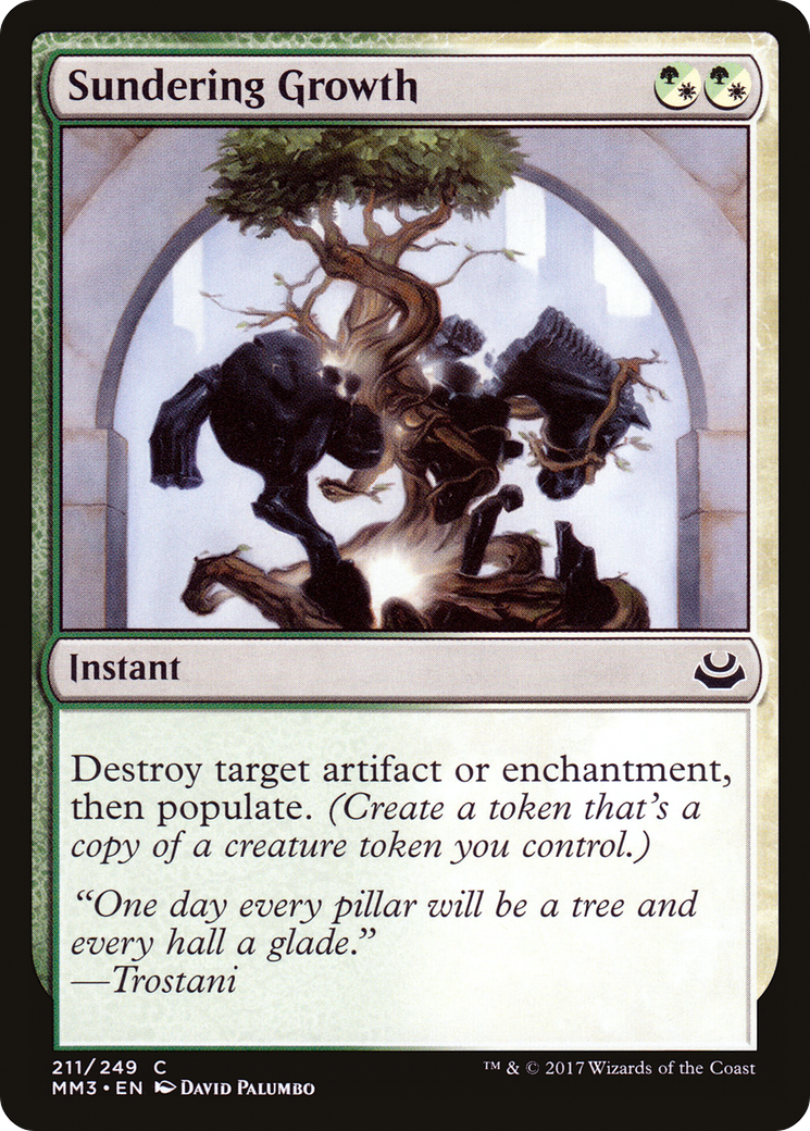 Sundering Growth (MM3) 211 - WZRD TCG