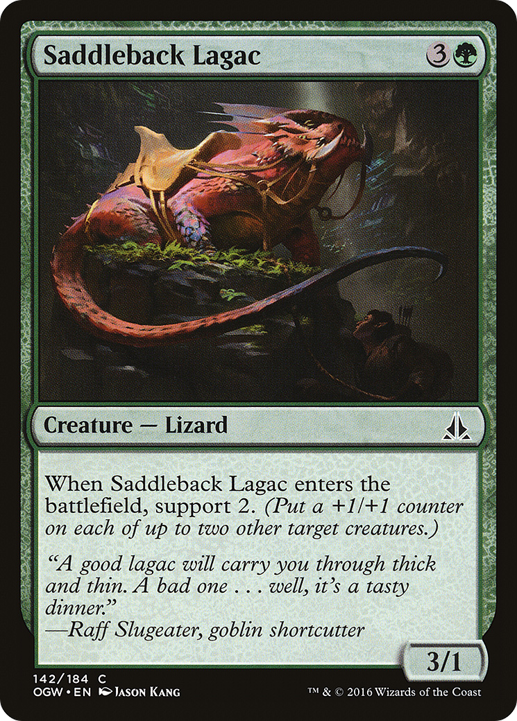 Saddleback Lagac (OGW) 142 - WZRD TCG